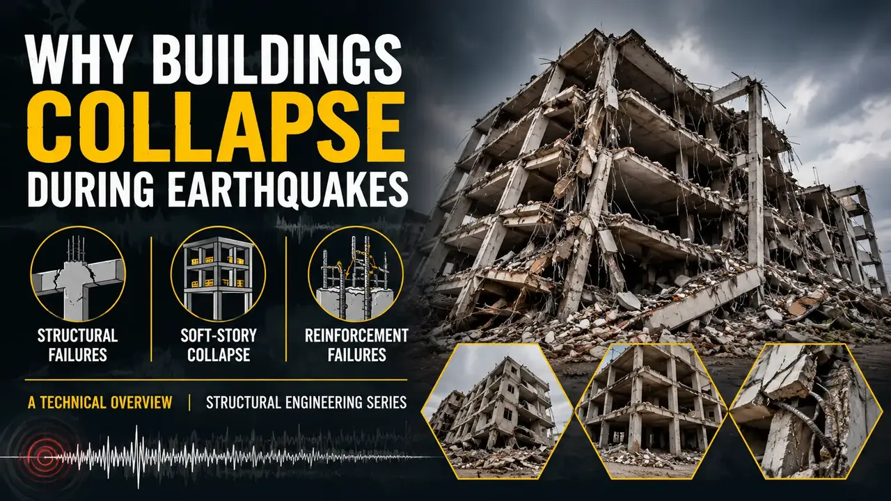 WHY BUILDINGS COLLAPSE DURING EARTHQUAKES