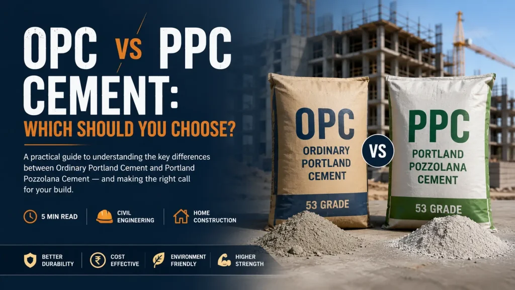 OPC vs PPC Cement