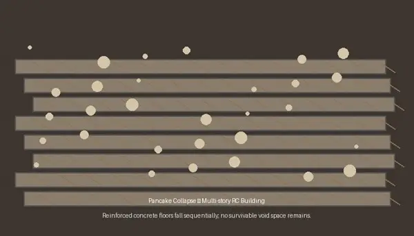 Why buildings collapse during earthquakes