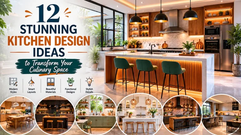 12 Stunning Kitchen Design Ideas to Transform Your Culinary Space