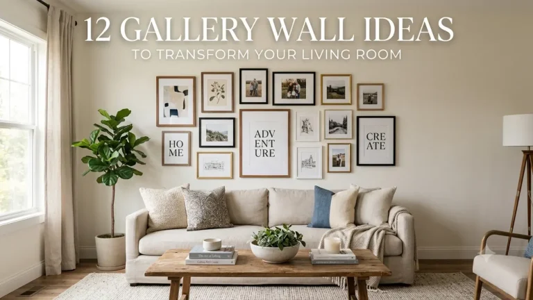 12 Gallery Wall Ideas to Transform Your Living Room